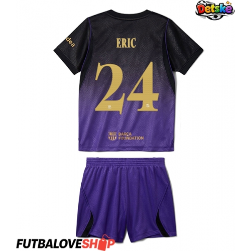 Dres Barcelona Eric Garcia #24 Preč pre deti 2026-27 Krátky Rukáv (+ trenírky)